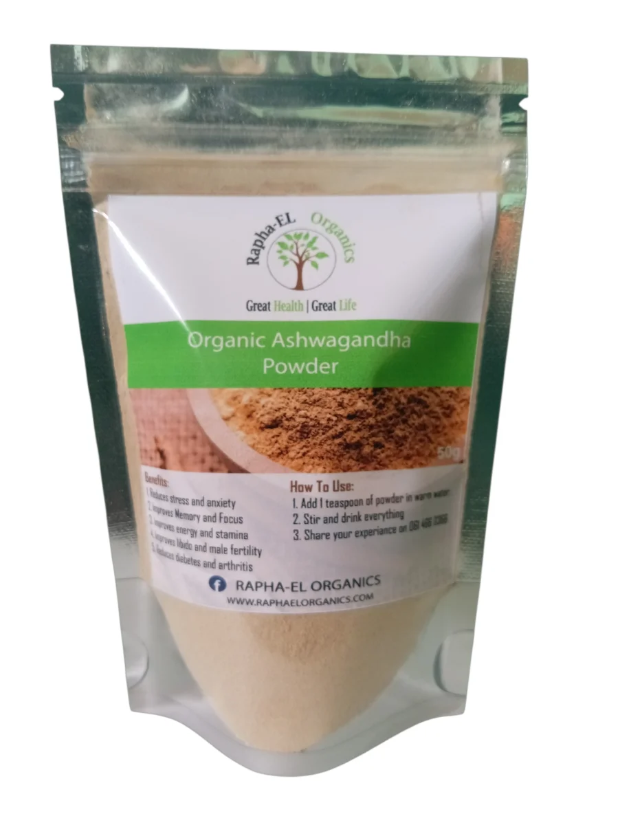 Organic Ashwagandha Powder 50g