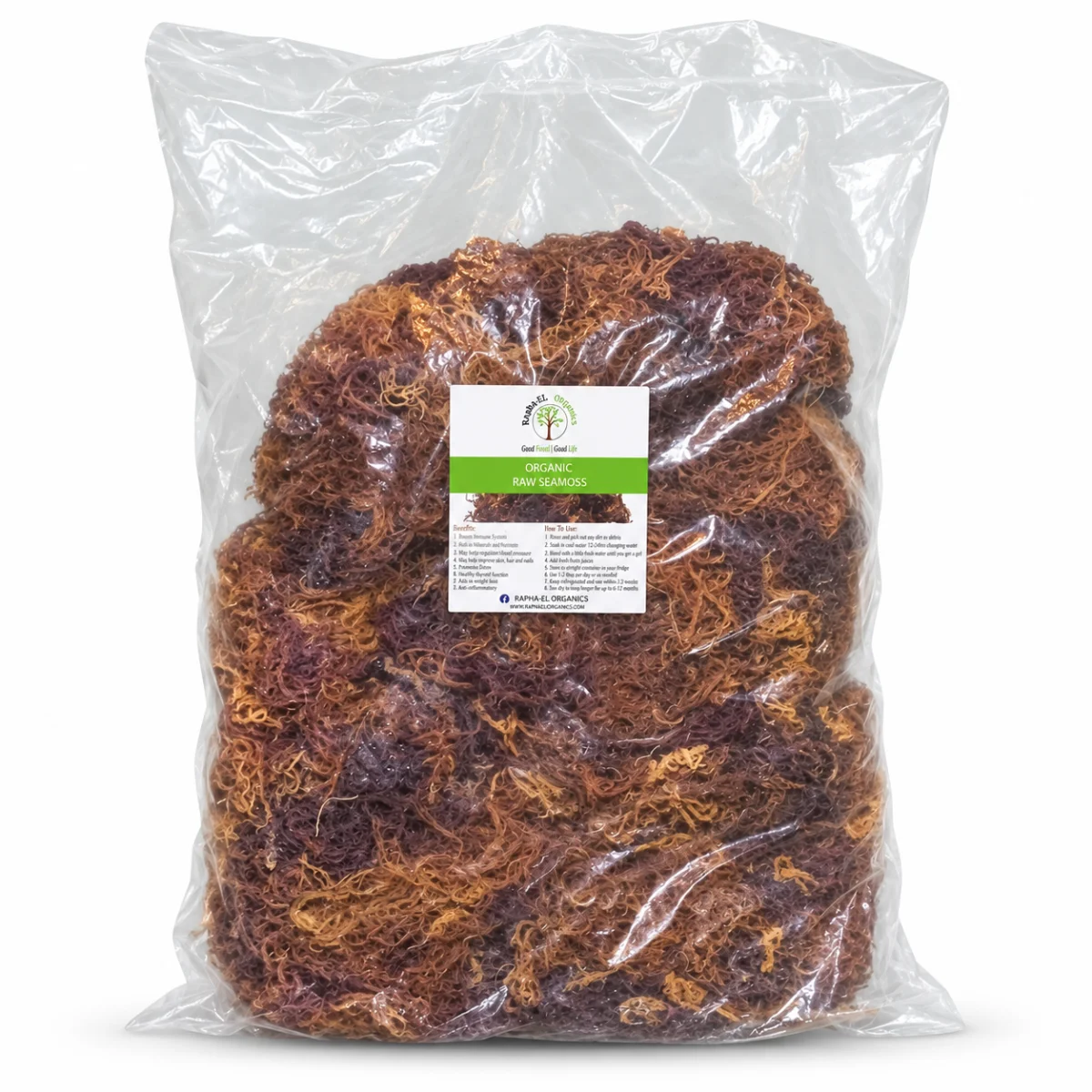 Organic Raw Seamoss 1kg