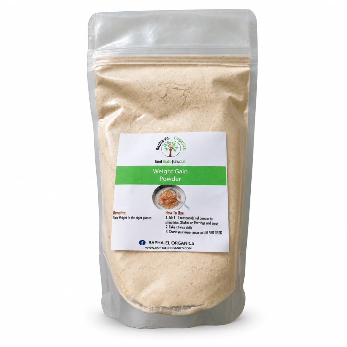 Weight gain powder